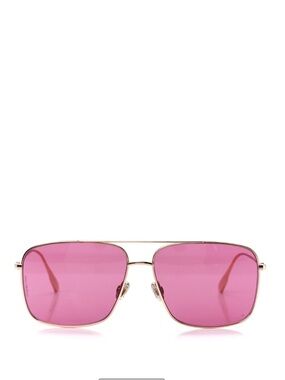 Christian Dior Stellaire Pink Lens Metal Frame Women's Sunglasses. Like new!